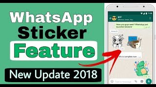WhatsApp Sticker Feature | AB AAYEGA CHATTING ME MAZA | WhatsApp New Update screenshot 5
