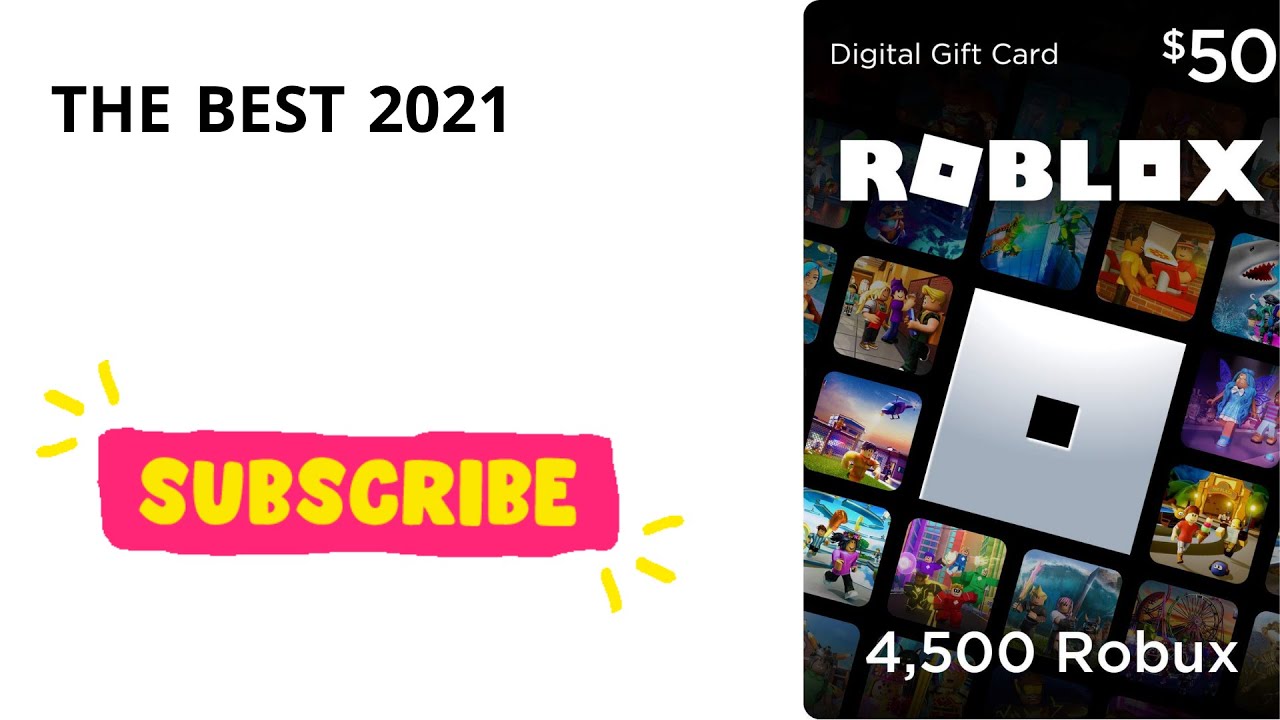 Roblox Gift Card - 4,500 Robux [Online Game Code]