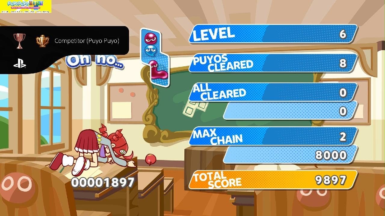 Puyo Puyo Tetris Competitor (Puyo Puyo) Trophy