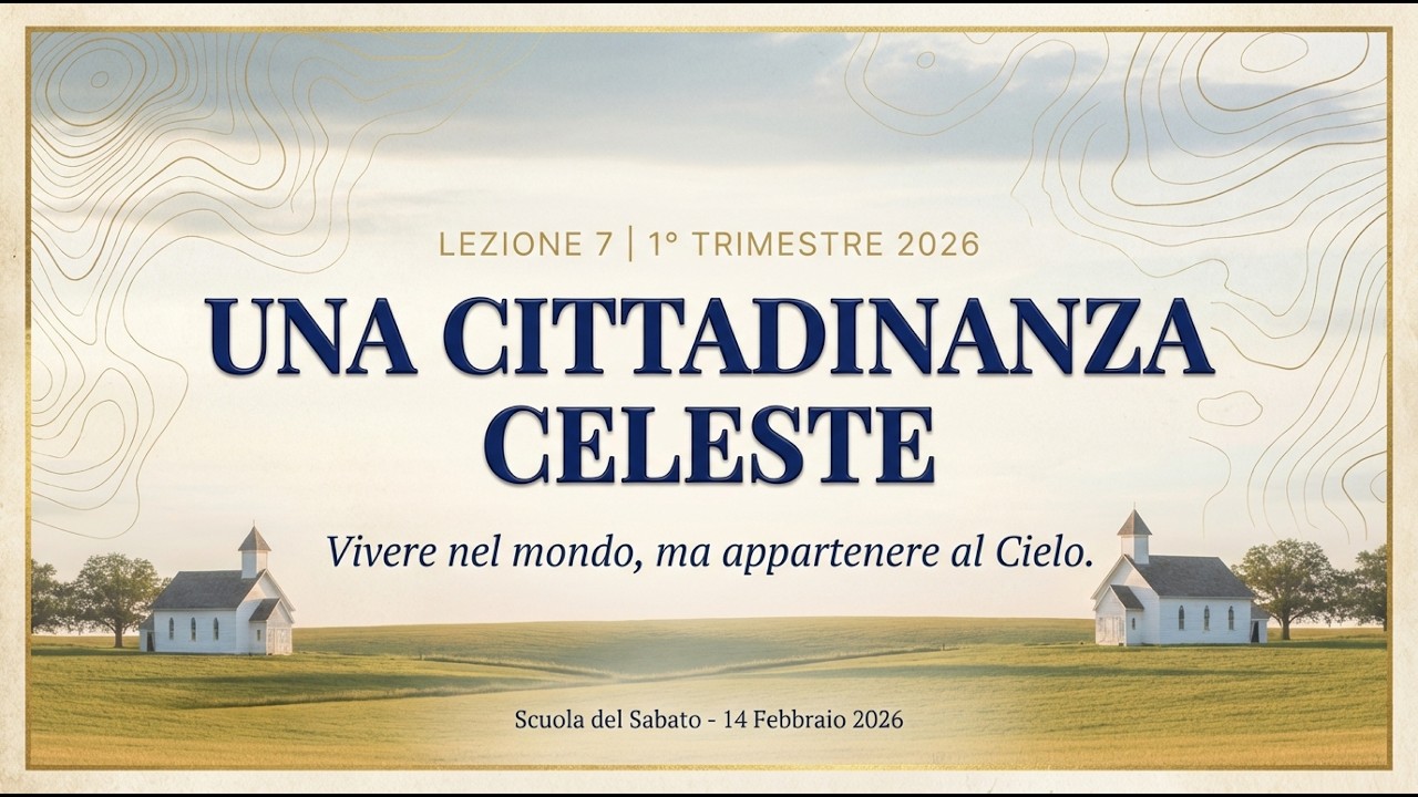 SDS 14/2/2026 - La lezione in video in solo 5 minuti - Una Cittadinanza celeste | Emanuele Bernava