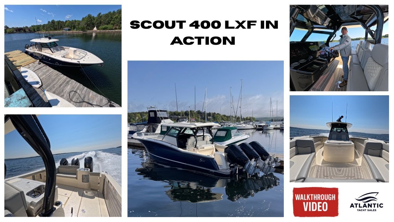 ⁣The 2025 Scout 400 LXF Walk Through Video - Amazing ocean handling!