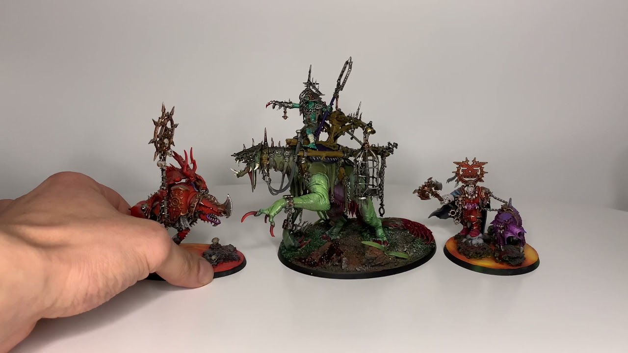 Orruk warclans SWAMPBOSS SKUMDREKK review/showcase - YouTube