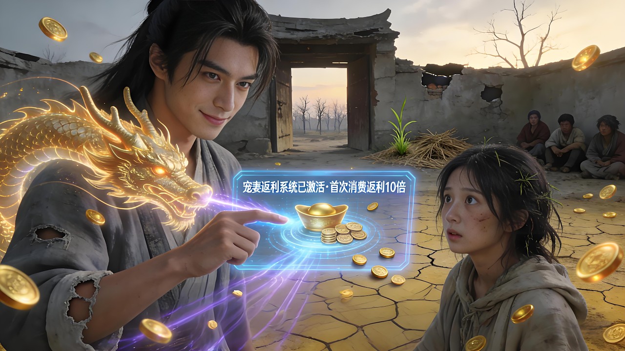 穿越古代，綁定寵妻返利系統！娶個媳婦花了十兩，系統反手返我一百兩！