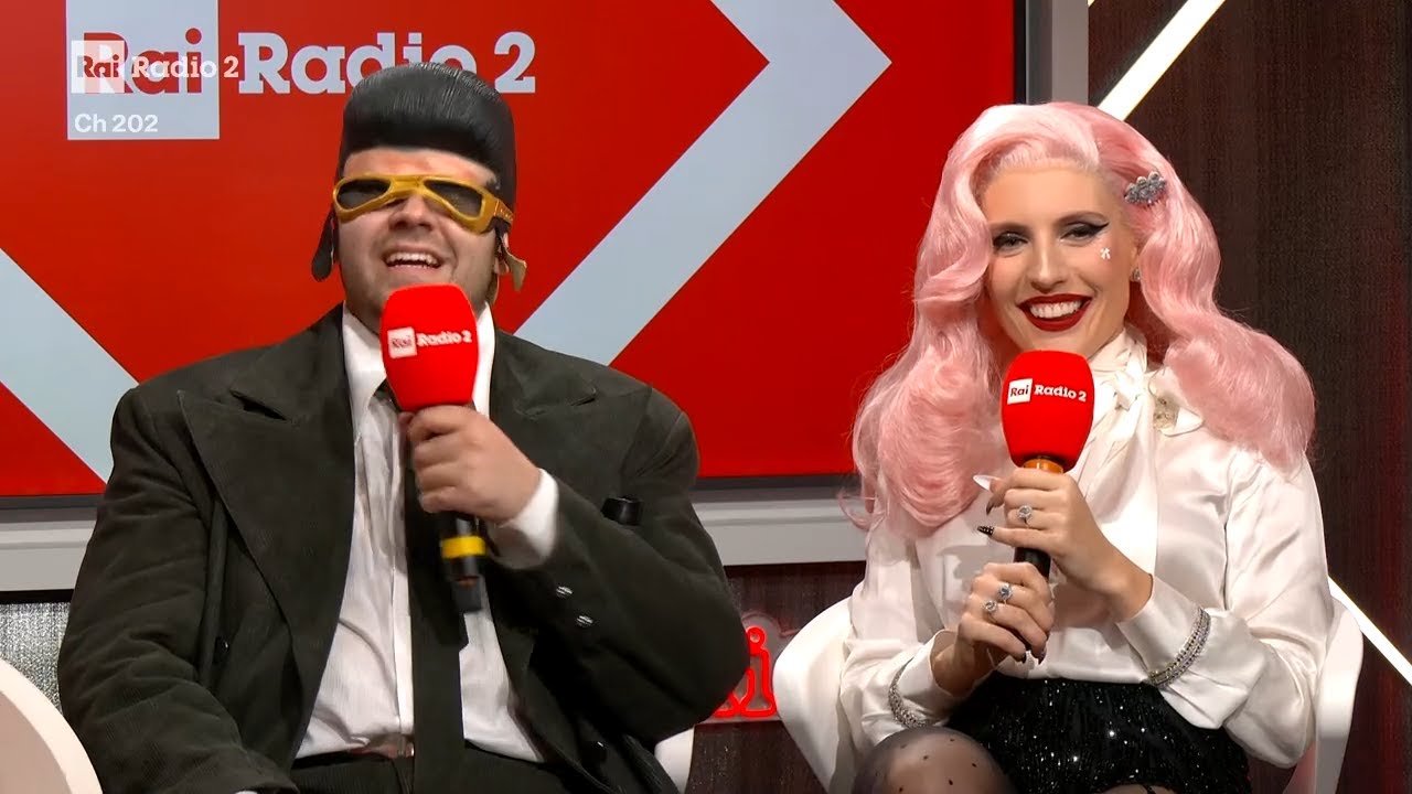 Intervista a Ditonellapiaga e TonyPitony (Quarta Serata) - Radio2 a Sanremo 2026