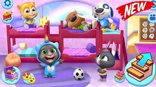 My Talking Tom Friends (iOS, Android) Gameplay Walkthrough (Outfit7) - HD | Mini Games screenshot 2