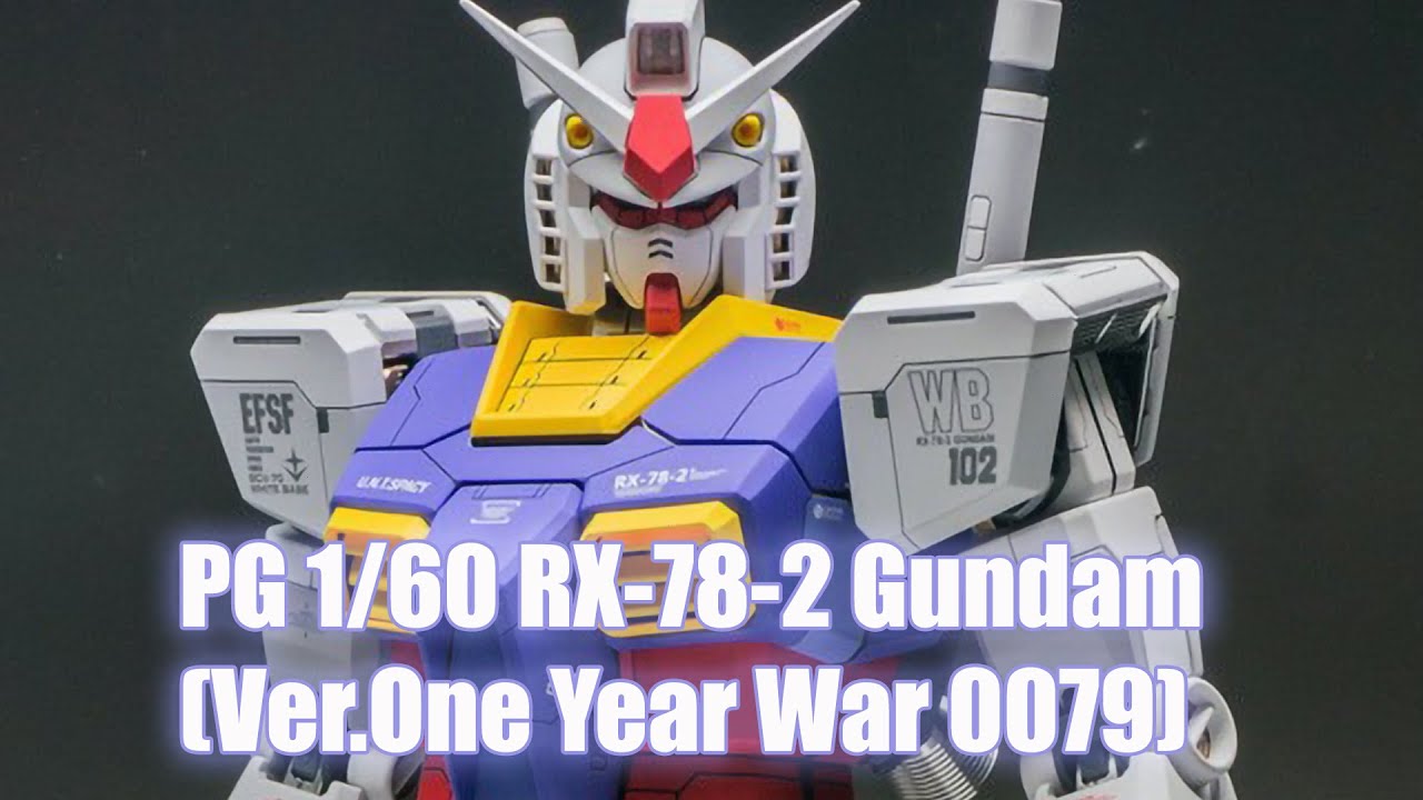 PG 1/60 RX-78-2 Gundam (Ver.One Year War 0079) - Custom Build