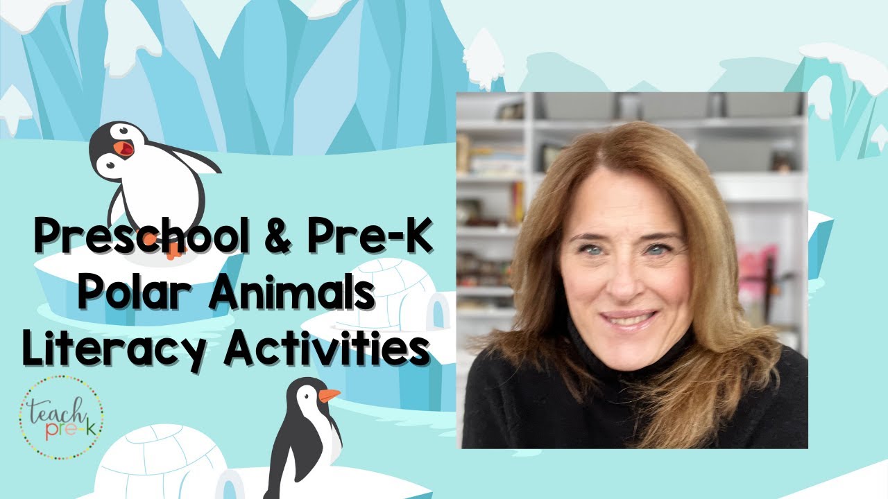 Preschool & Pre-K Polar/Arctic Animals Literacy Activities 