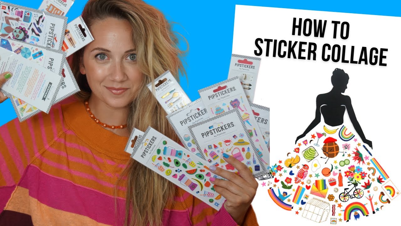 How To Make a Sticker Collage! - YouTube