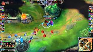 LoL: alistar w q combo bug