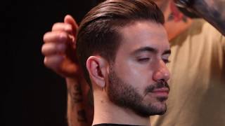 Men's Curly to Straight Hair Tutorial | Brazilian Blowout