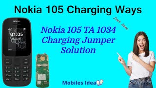 Nokia 105 TA 1034 Charginig Jumper Ways | Mobiles Idea