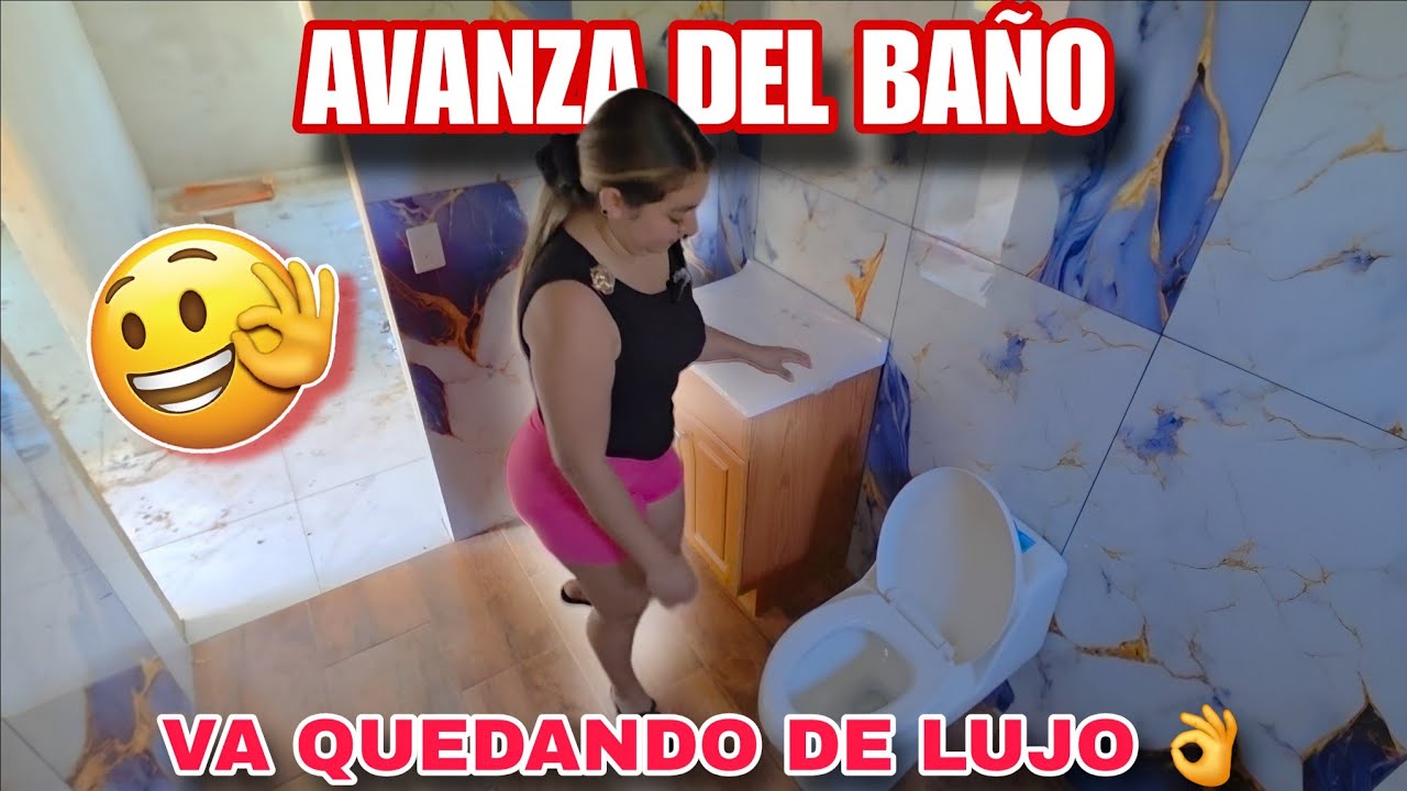ESTA QUEDANDO HERMOSO EL BAÑO DE MI CASA 🏡 🙏