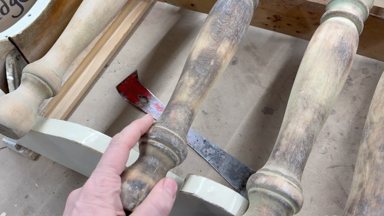 Trying to repair BURNED FURNITURE