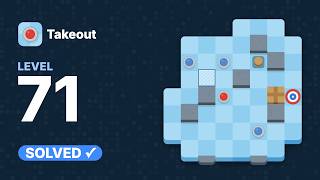 Takeout: Level 71 Solution | Curling Puzzle