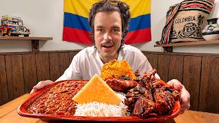 Probé Comida Tradicional Colombiana por Primera Vez