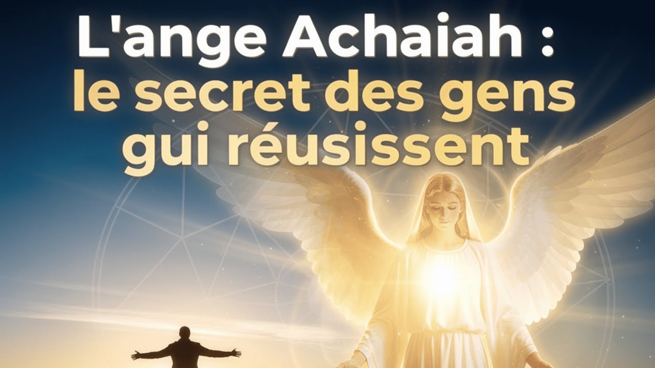 L’ange Achaiah : le secret des gens qui réussissent (même quand tout va mal)