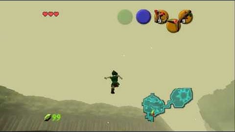 The Legend of Zelda: Ocarina of Time [N64] Gameplay with Cheat Codes