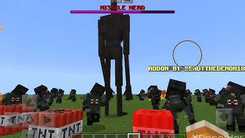 Chaos insurgency leader vs Missile head | Minecraft Bedrock | Minecraft Pocket Edition | PART 1