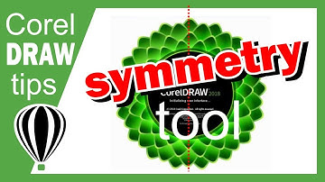 Symmetry drawing mode CorelDraw 2018