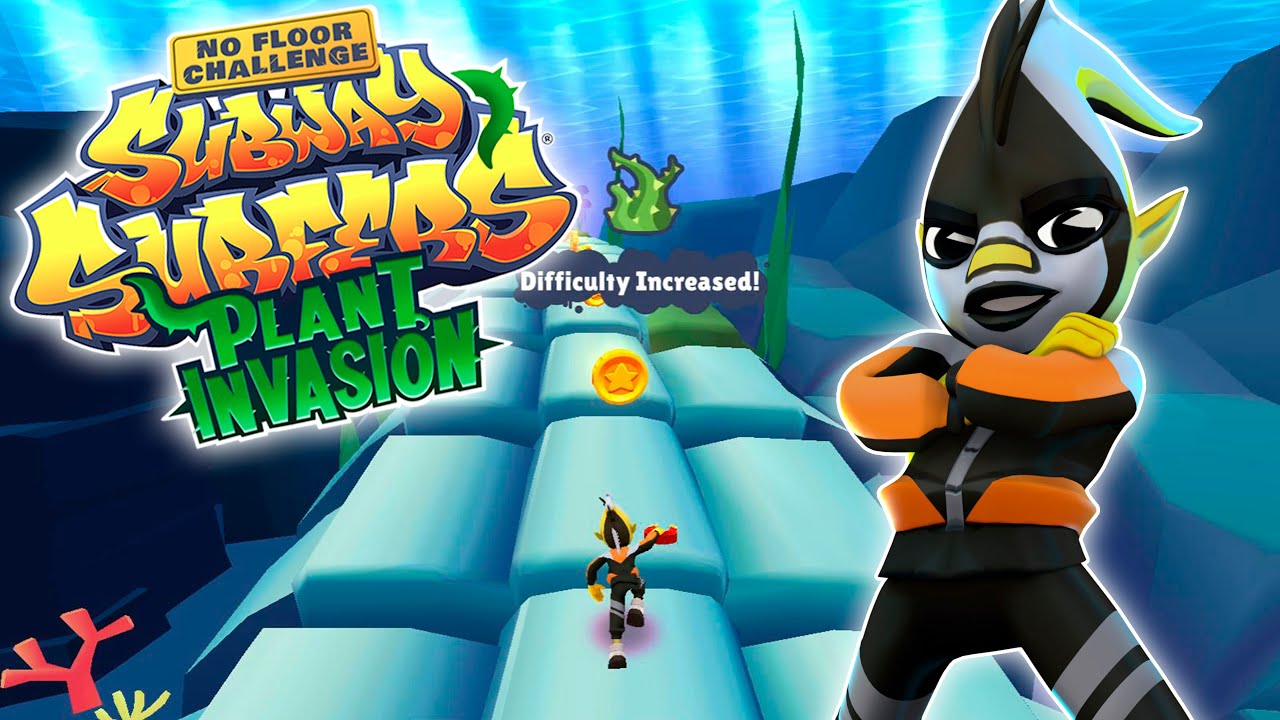 Subway Surfers Plant Invasion: No Floor Challenge in UNDERWATER 2024