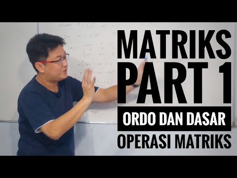 Video: Cara Membariskan Matriks