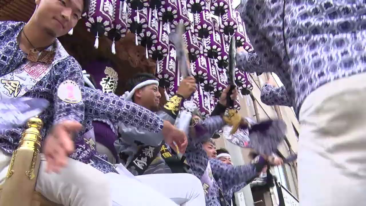 令和漆年度錦織青年團_初富駐車場パレード_YouTube