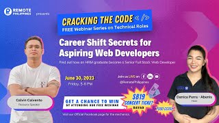 FREE WEBINAR: Career Shift Secrets for Aspiring Web Developers