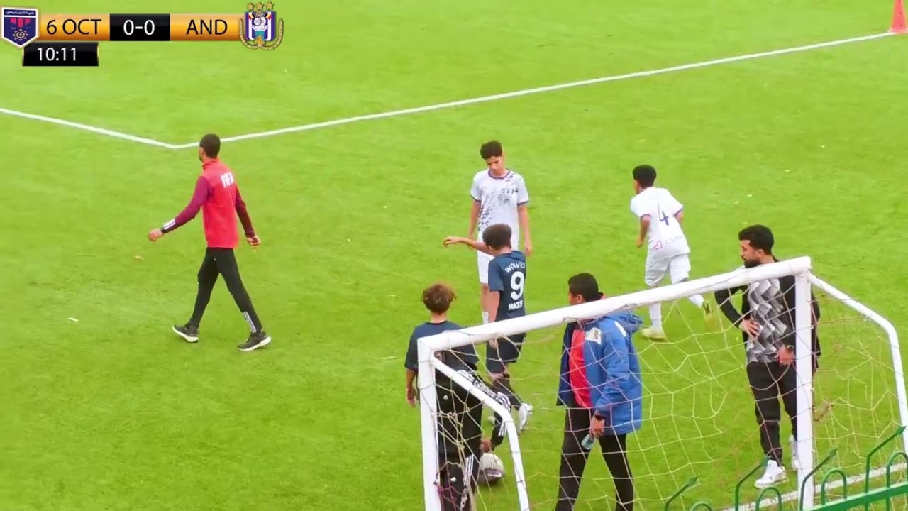 6 October Al Arish VS  Anderlecht 3 half