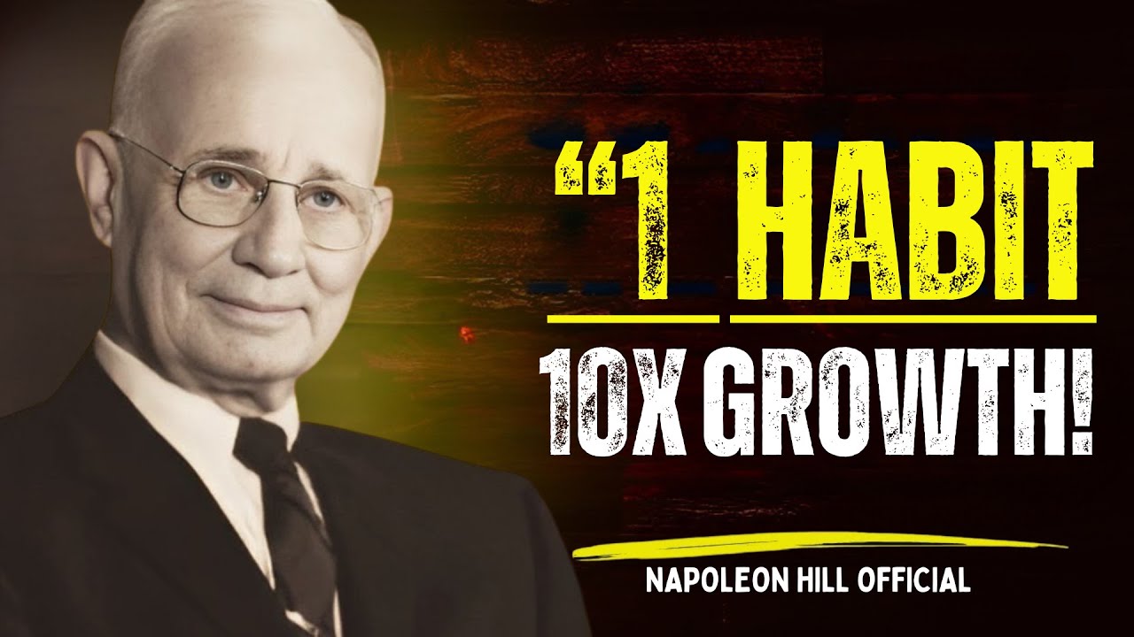 One Habit That Will 10x Your Results Instantly | Napoleon Hill Official ...