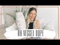 RESTORATION HARDWARE & POTTERY BARN VESSEL DUPE || Easy Vase Flip DIY