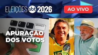 ELEIÇÕES 2026: Apuração dos votos do primeiro turno no SBT News | #EleiçõesSBT2026