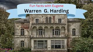 Warren G. Harding 29th President of the United States of America