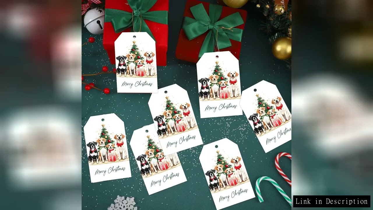 Christmas gift packaging label Christmas decoration Christmas children's gift decoration label 2026
