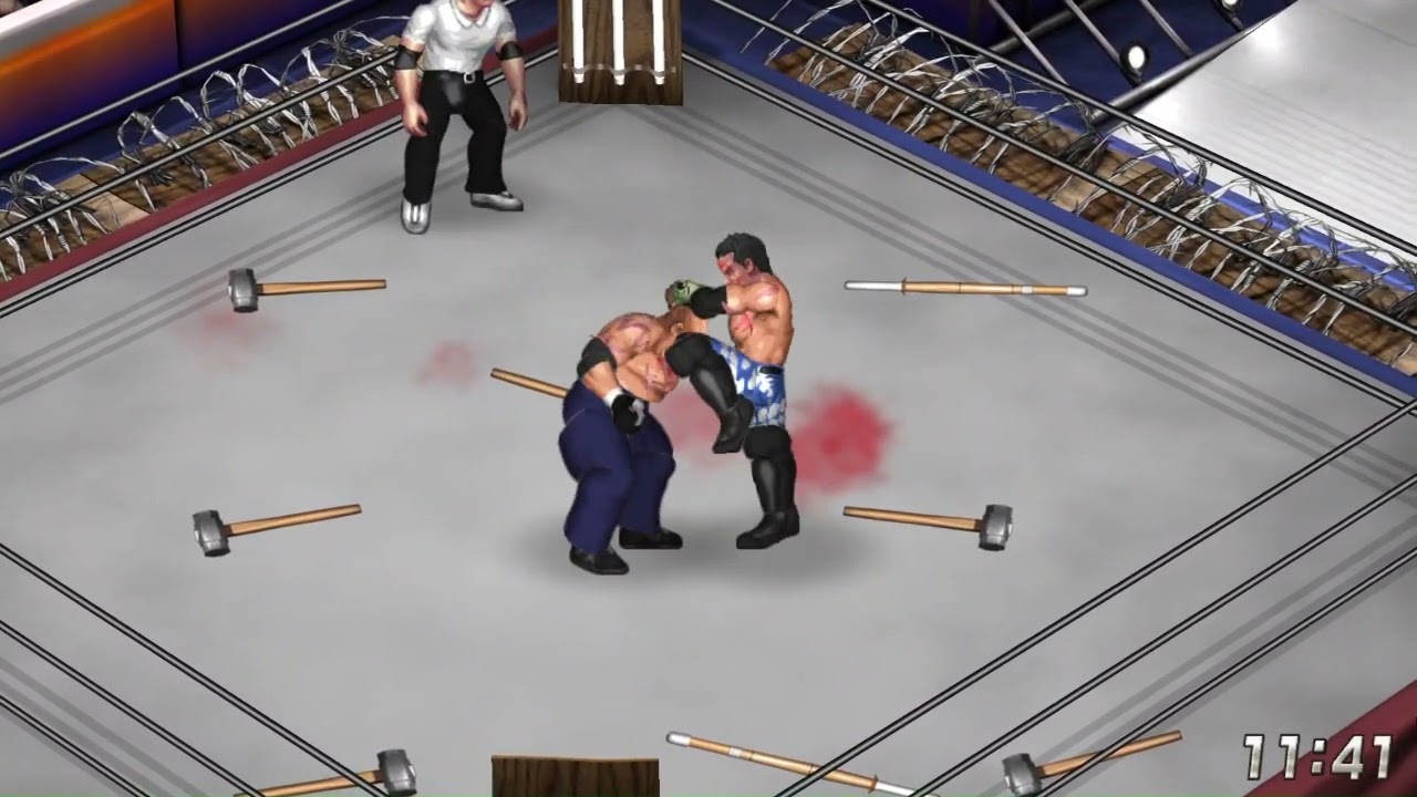 【デスマッチ】大日本プロレス アブドーラ・小林 VS  伊藤竜二