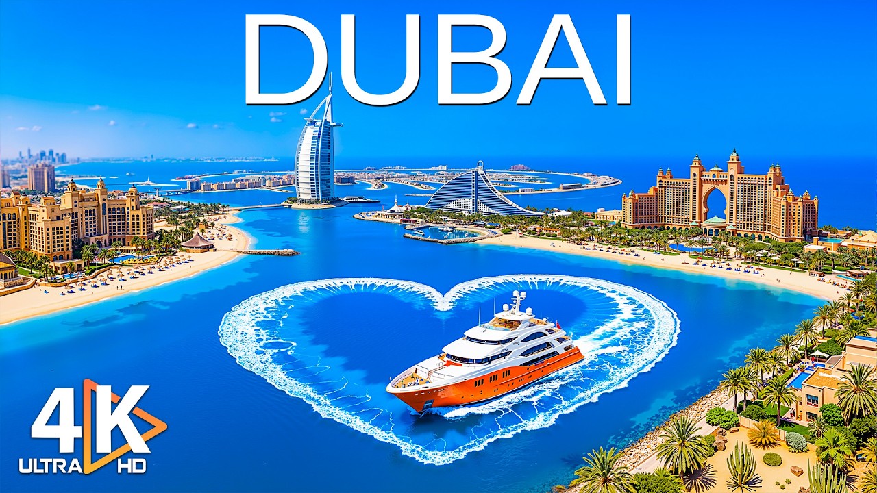 [4K] Dubai 2026 🇦🇪 Luxurious Skylines & Desert Oases – Deep House Chill Vibes