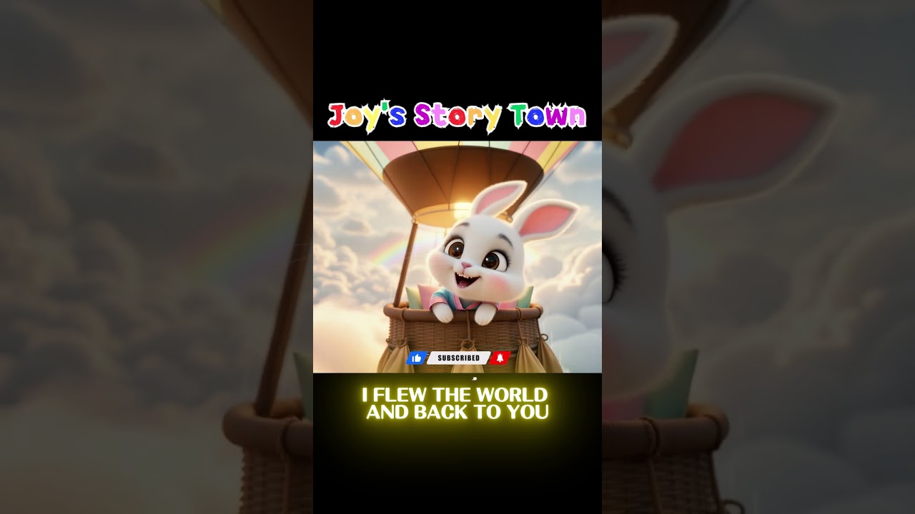 [JOY] Up Up Balloon🎈 Flying Over the Rainbow🌈 | Kids English Song🎵