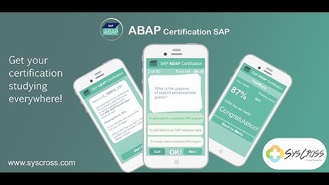 SAP ABAP Certification App Android (Questions and Answers) C_TAW12_731