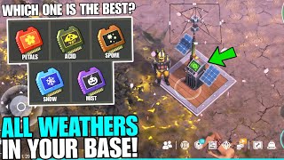 ALL WEATHERS IN YOUR BASE! WHICH ONE IS THE BEST? - Last Day on Earth: Survival screenshot 2