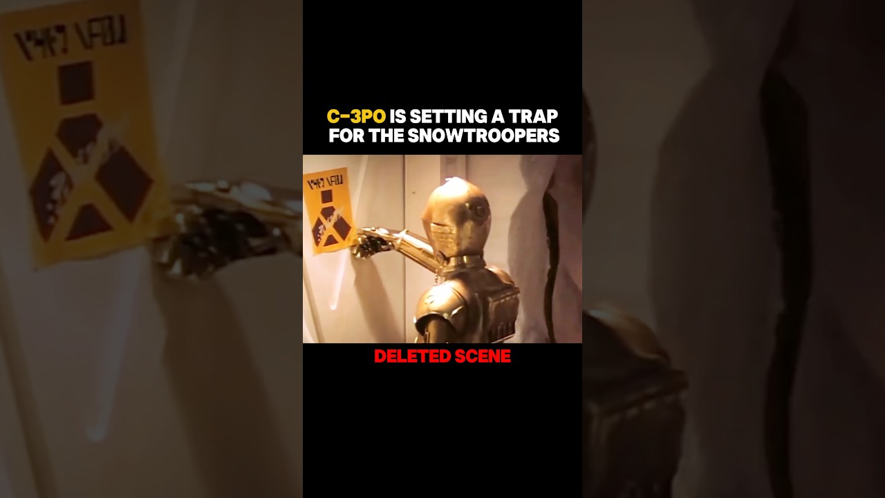 C-3PO Outsmarts the Snowtroopers 😂 | Star Wars