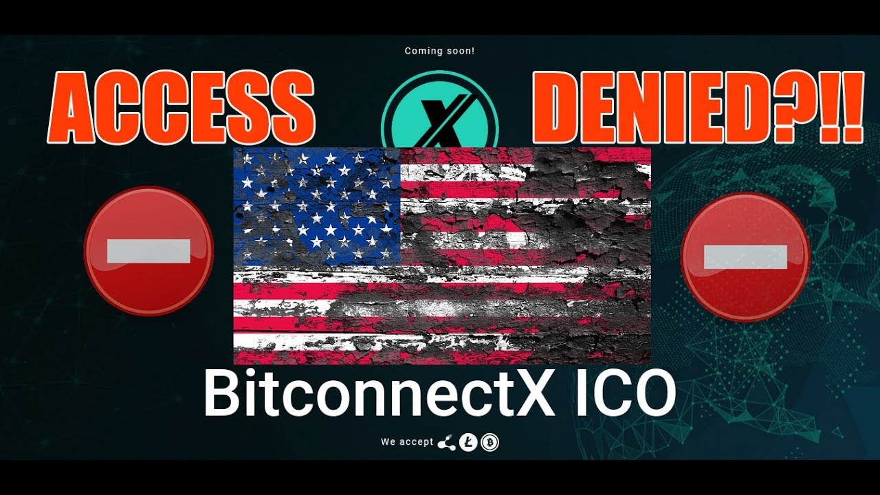 Bitconnect X ICO & Crypto Exchange - US Citizens Not Allowed?!!!