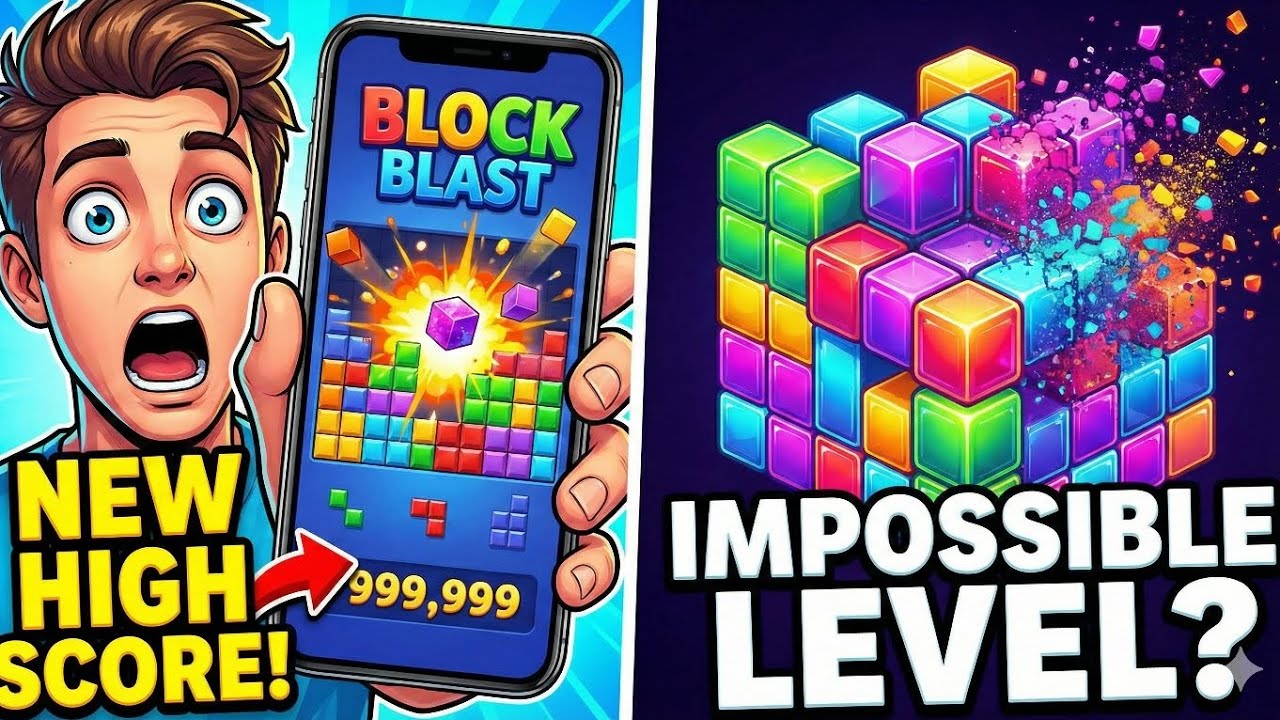 I Played Block Blast for 24 HOURS Straight... THIS Happened! 😨 - YouTube