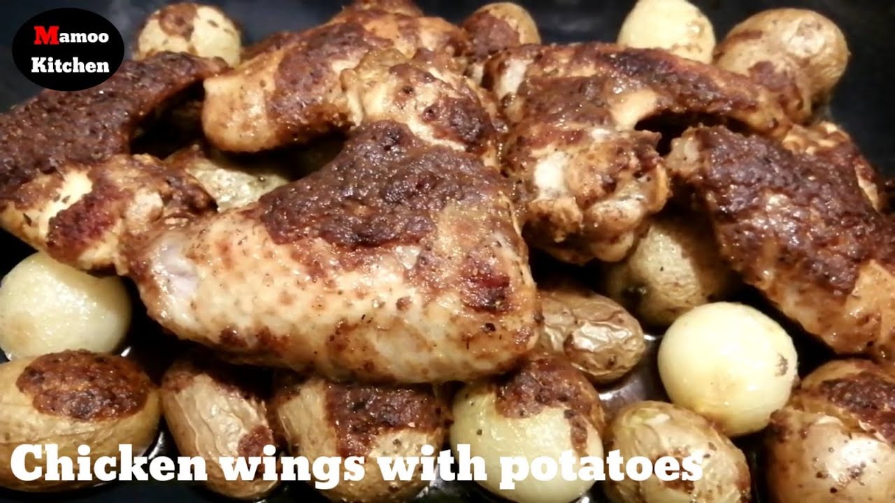 Chicken Wings with Potatoes Recipe YouTube