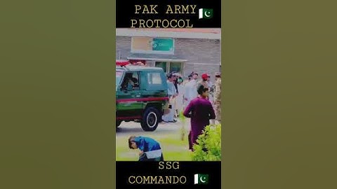 pak army protocol #shorts