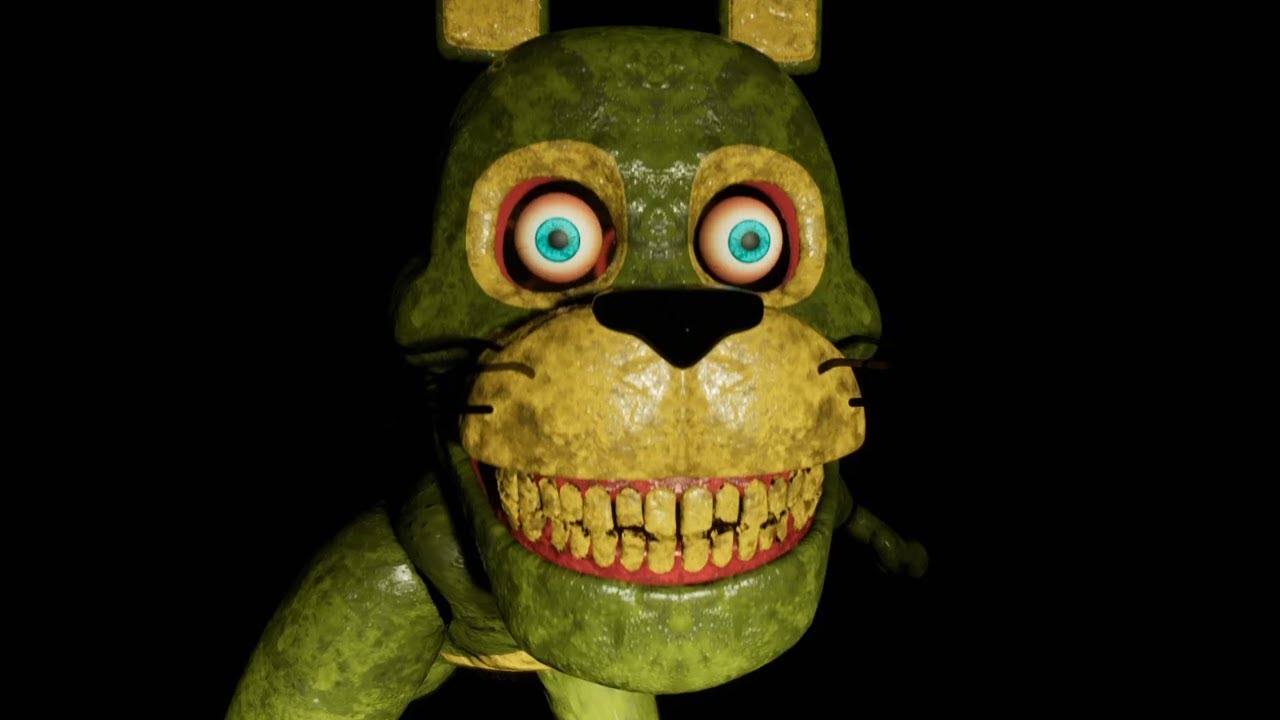 This animatronic from Five Nights at Freddy's 4. : r/Obviouslyterrifying