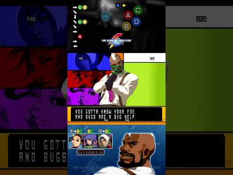 Seth com Xiangfei, Leona e Foxy (Strikers) #KOF2001 #KingOfFighters #SNK #Shorts #Gaming #KOF