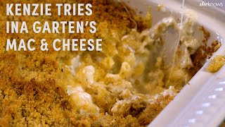Kenzie’s Kitchen | Kenzie Tries Ina Garten’s Mac & Cheese Recipe