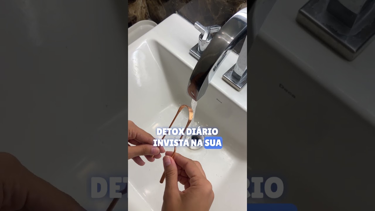 Raspador de Língua Ayurveda - Combate à Halitose e Melhor Digestão | Promoção SoulBM 