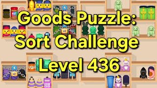 Goods Puzzle: Sort Challenge - Level 436 Goods Sorting