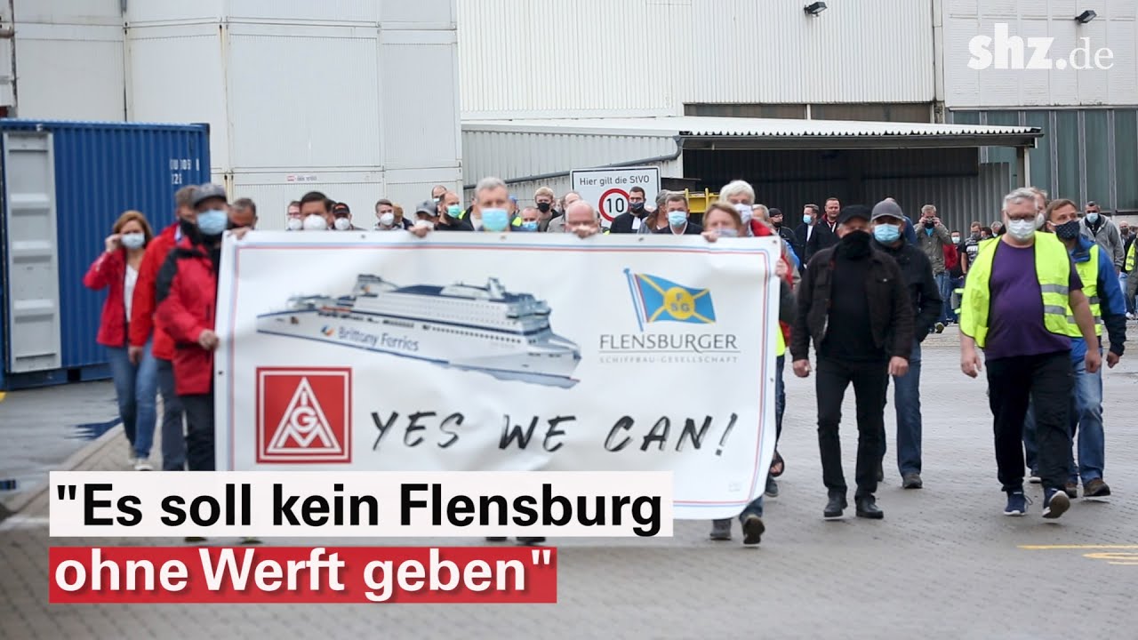 Zeitdruck wchst Insolvente Flensburger Werft bangt um Auftrge Interessenten und Arbeitspltze