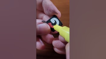 Drawing BUT on a KEYBOARD with Posca Markers! G for Google! Part 15! #shorts